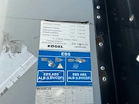 2015 kögel s24-1 tautliner coil zeiltrailer - afbeelding 3 van  13