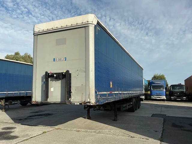 2015 kögel s24-1 tautliner coil zeiltrailer - afbeelding 1 van  13