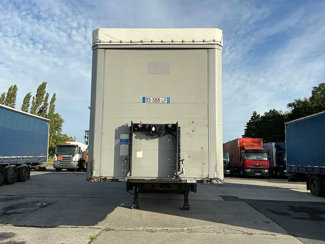 2015 kögel s24-1 tautliner coil zeiltrailer - afbeelding 6 van  13