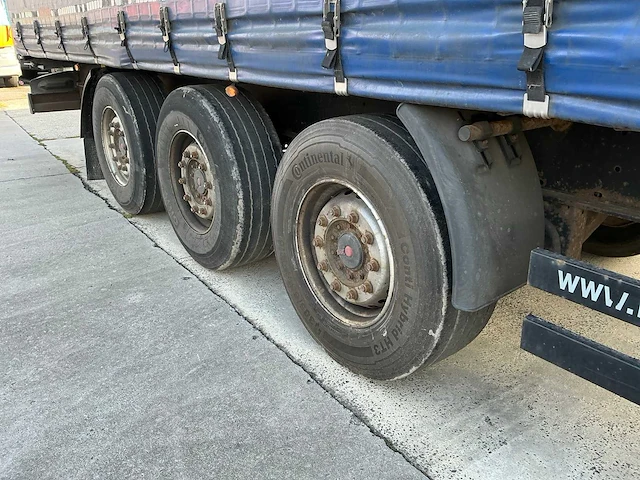 2015 kögel s24-1 tautliner coil zeiltrailer - afbeelding 13 van  13