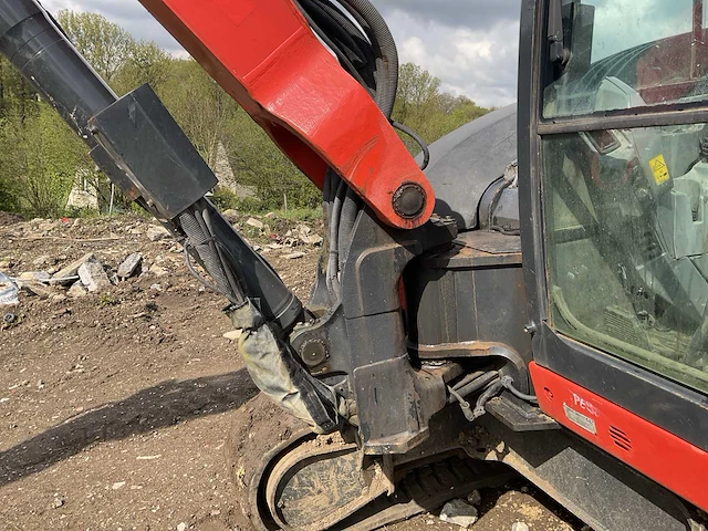 2015 kubota kx080-4 middag graafmachine - afbeelding 15 van  42