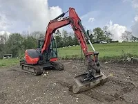 2015 kubota kx080-4 midigraafmachine - afbeelding 2 van  42