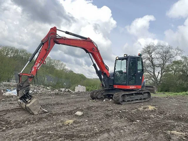 2015 kubota kx080-4 midigraafmachine - afbeelding 1 van  42