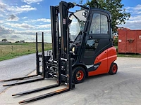 2015 linde h20t vorkheftruck met dubbele vork