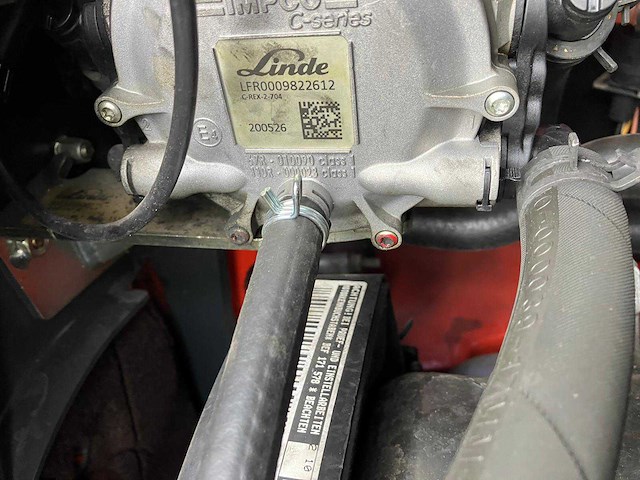 2015 linde h20t vorkheftruck met dubbele vork - afbeelding 51 van  64