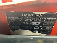 2015 linde t16 elektrische palletwagen - afbeelding 2 van  10