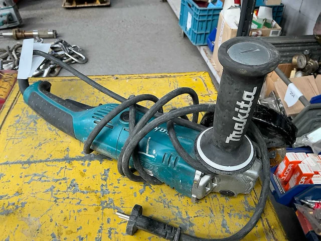 2015 makita ga5021cy haakse slijpmachine (2x) - afbeelding 2 van  4