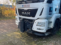 2015 man tgs kraanvrachtwagen met kraan hiab en aanhangwagen pacton - afbeelding 2 van  107