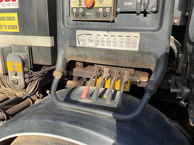 2015 man tgs kraanvrachtwagen met kraan hiab en aanhangwagen pacton - afbeelding 19 van  107