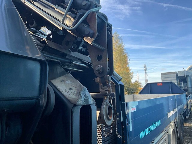 2015 man tgs kraanvrachtwagen met kraan hiab en aanhangwagen pacton - afbeelding 26 van  107