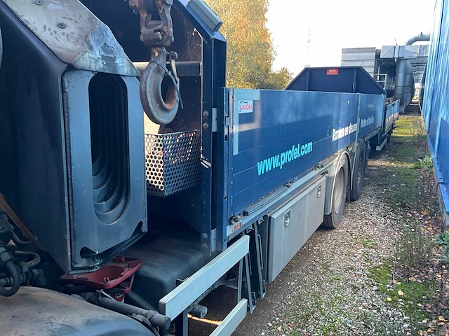 2015 man tgs kraanvrachtwagen met kraan hiab en aanhangwagen pacton - afbeelding 29 van  107