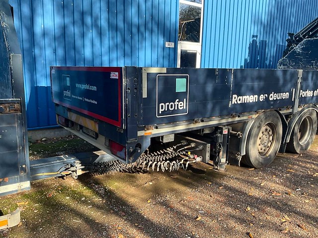 2015 man tgs kraanvrachtwagen met kraan hiab en aanhangwagen pacton - afbeelding 35 van  107