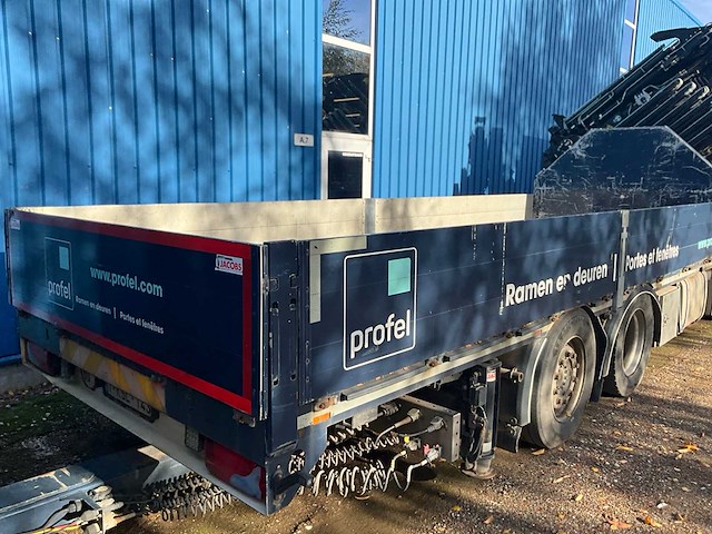 2015 man tgs kraanvrachtwagen met kraan hiab en aanhangwagen pacton - afbeelding 37 van  107