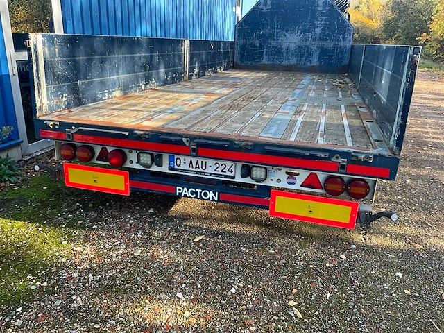 2015 man tgs kraanvrachtwagen met kraan hiab en aanhangwagen pacton - afbeelding 49 van  107