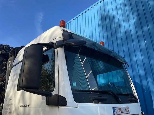 2015 man tgs kraanvrachtwagen met kraan hiab en aanhangwagen pacton - afbeelding 62 van  107