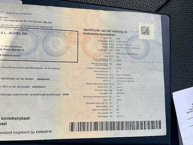 2015 man tgs kraanvrachtwagen met kraan hiab en aanhangwagen pacton - afbeelding 65 van  107