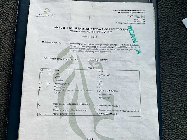 2015 man tgs kraanvrachtwagen met kraan hiab en aanhangwagen pacton - afbeelding 67 van  107