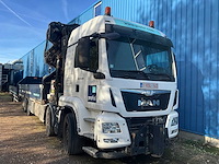 2015 man tgs kraanvrachtwagen met kraan hiab en aanhangwagen pacton - afbeelding 64 van  107