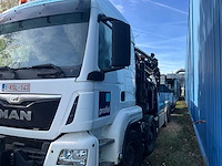 2015 man tgs kraanvrachtwagen met kraan hiab en aanhangwagen pacton - afbeelding 97 van  107