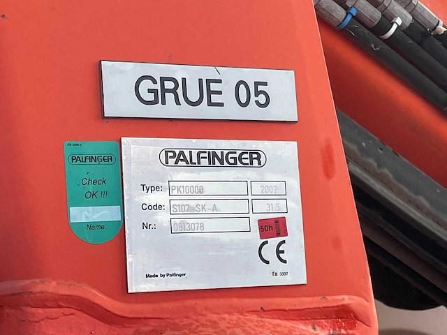 2015 mercedes-benz atego vrachtwagen met laadkraan - afbeelding 3 van  12