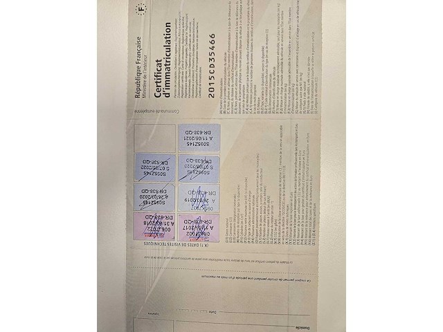 2015 mercedes-benz atego vrachtwagen met laadkraan - afbeelding 4 van  12