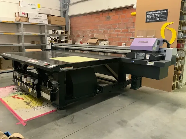 2015 mimaki ifx200-2513 vlakbed uv led printer - afbeelding 1 van  13