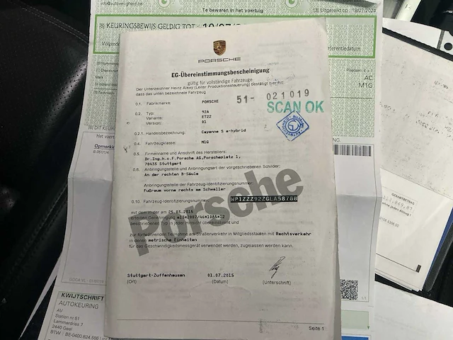 2015 porsche cayenne s e-hybrid - afbeelding 37 van  44