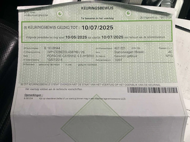 2015 porsche cayenne s e-hybrid - afbeelding 38 van  44