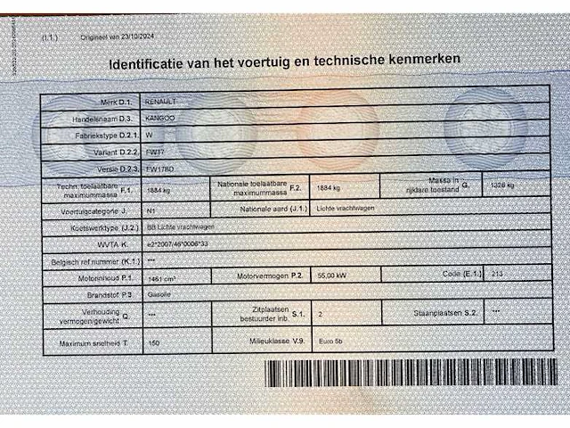 2015 renault kangoo lichte vracht - afbeelding 39 van  44