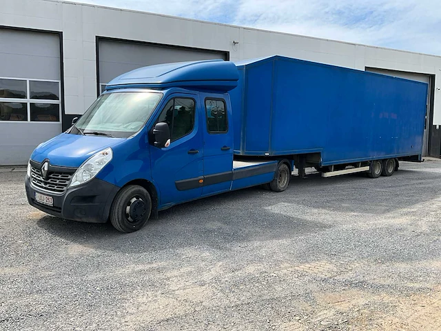 2015 renault master met oplegger (be combinatie) - afbeelding 1 van  73