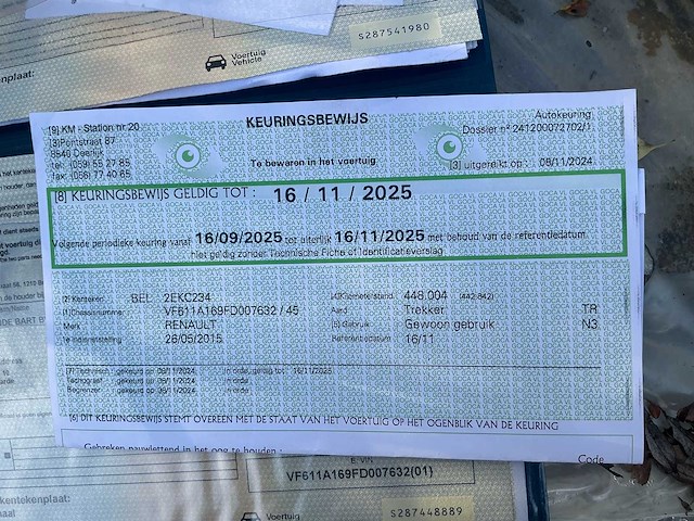 2015 renault t hb001 trekker en oplegger - afbeelding 52 van  64