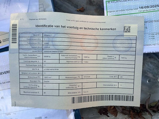 2015 renault t hb001 trekker en oplegger - afbeelding 54 van  64