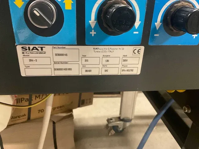 2015 siat sr4-s automatische dozensluiter - afbeelding 4 van  8