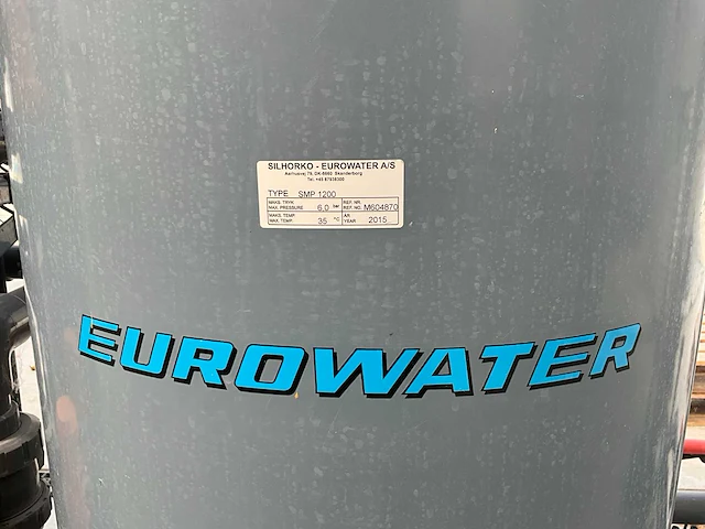 2015 silhorko-eurowater smp1202 wateronthardingsinstallatie - afbeelding 8 van  15