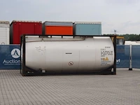 2015 singamas 20ft iso tankcontainer foodgrade - afbeelding 1 van  1