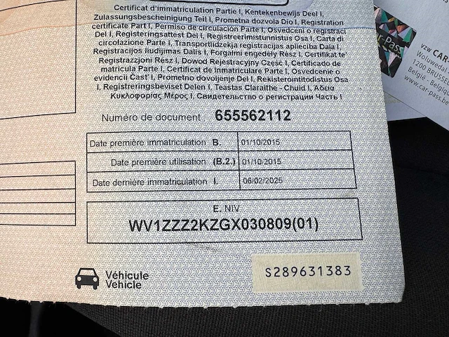 2015 volkswagen caddy cng/benzine bedrijfswagen - afbeelding 13 van  21