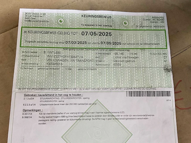 2015 volkswagen transporter - afbeelding 39 van  47