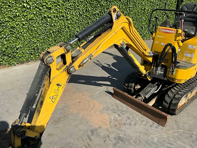 2015 yanmar sv08-1a bagger minigraafmachines - afbeelding 2 van  21