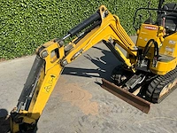 2015 yanmar sv08-1a bagger minigraafmachines - afbeelding 2 van  21