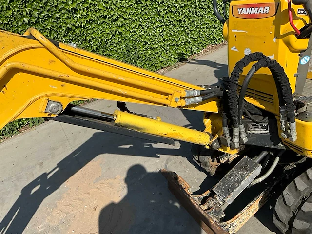 2015 yanmar sv08-1a bagger minigraafmachines - afbeelding 4 van  21