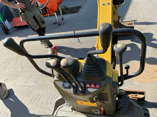 2015 yanmar sv08-1a bagger minigraafmachines - afbeelding 8 van  21