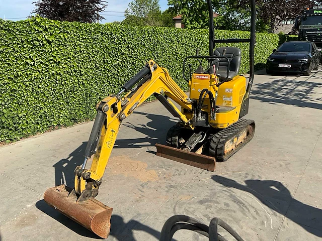 2015 yanmar sv08-1a bagger minigraafmachines - afbeelding 1 van  21