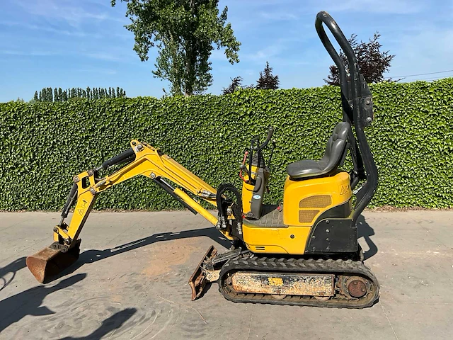 2015 yanmar sv08-1a bagger minigraafmachines - afbeelding 12 van  21
