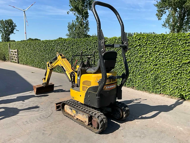 2015 yanmar sv08-1a bagger minigraafmachines - afbeelding 15 van  21