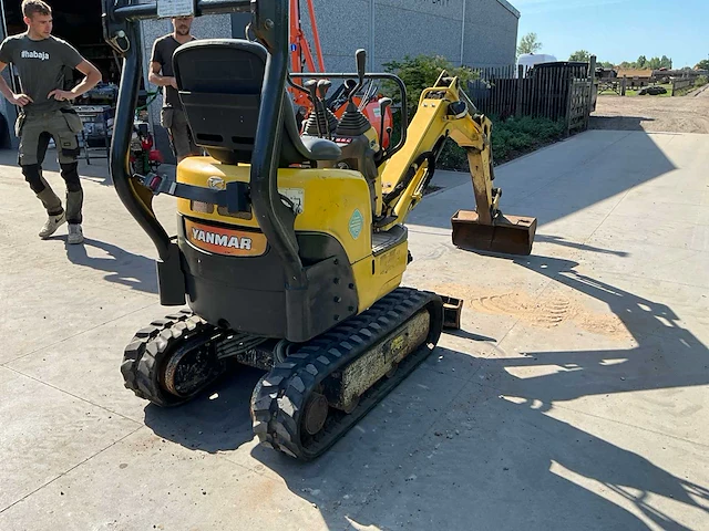 2015 yanmar sv08-1a bagger minigraafmachines - afbeelding 17 van  21