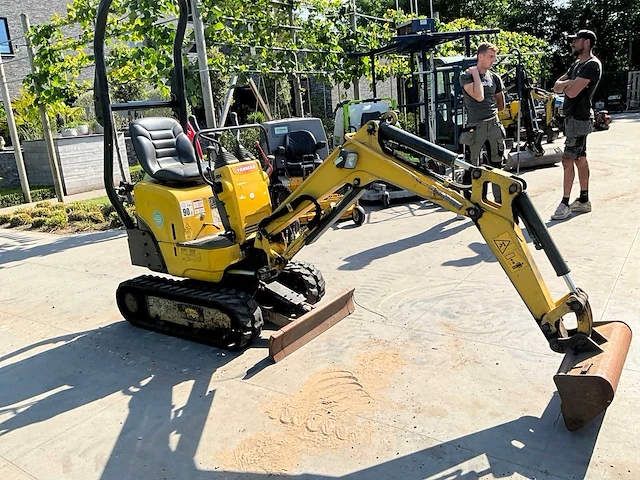 2015 yanmar sv08-1a bagger minigraafmachines - afbeelding 18 van  21