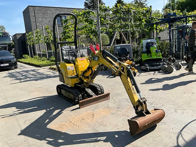 2015 yanmar sv08-1a bagger minigraafmachines - afbeelding 19 van  21