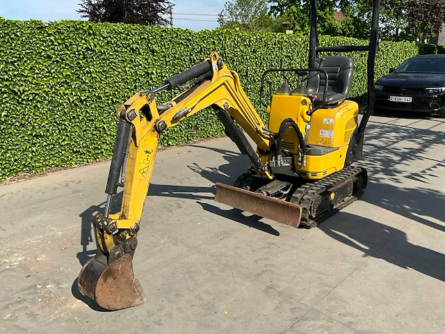 2015 yanmar sv08-1a bagger minigraafmachines - afbeelding 1 van  17
