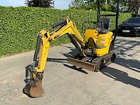 2015 yanmar sv08-1a bagger minigraafmachines - afbeelding 1 van  17