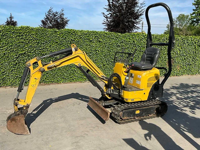 2015 yanmar sv08-1a bagger minigraafmachines - afbeelding 10 van  17